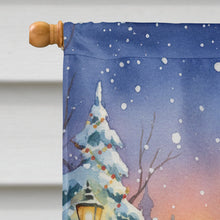 Load image into Gallery viewer, Blue Point Cat with Santa Claus House Flag
