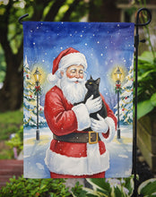 Load image into Gallery viewer, Bombay Cat with Santa Claus Garden Flag
