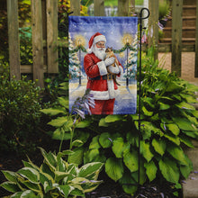 Load image into Gallery viewer, Burmese Cat with Santa Claus Garden Flag