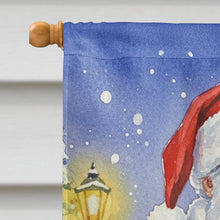 Load image into Gallery viewer, Chausie Cat with Santa Claus House Flag