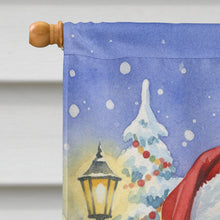 Load image into Gallery viewer, Classic Tabby Brown Cat with Santa Claus House Flag