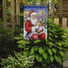 Load image into Gallery viewer, Devon Rex Cat with Santa Claus Garden Flag