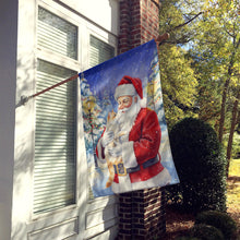 Load image into Gallery viewer, Flame Point Cat with Santa Claus House Flag