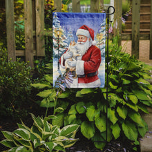 Load image into Gallery viewer, Flame Point Cat with Santa Claus Garden Flag