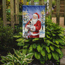 Load image into Gallery viewer, Japanese Bobtail Cat with Santa Claus Garden Flag
