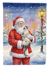Load image into Gallery viewer, Javanese Cat with Santa Claus House Flag