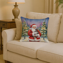 Load image into Gallery viewer, Lykoi Cat with Santa Claus Throw Pillow