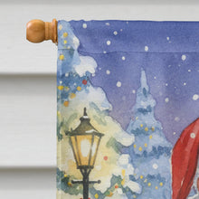 Load image into Gallery viewer, Manx Cat with Santa Claus House Flag