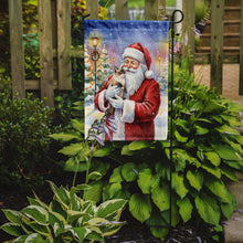 Load image into Gallery viewer, Mekong Bobtail Cat with Santa Claus Garden Flag