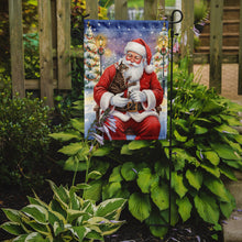 Load image into Gallery viewer, Oriental Shorthair Cat with Santa Claus Garden Flag