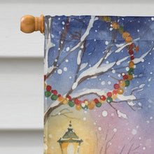 Load image into Gallery viewer, Seal Point Cat with Santa Claus House Flag