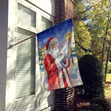 Load image into Gallery viewer, Dove with Santa Claus House Flag