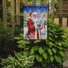 Load image into Gallery viewer, Dove with Santa Claus Garden Flag
