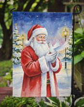 Load image into Gallery viewer, Dove with Santa Claus Garden Flag