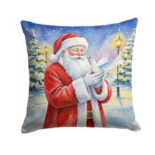 Load image into Gallery viewer, Dove with Santa Claus Throw Pillow