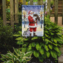 Load image into Gallery viewer, Eagle with Santa Claus Garden Flag