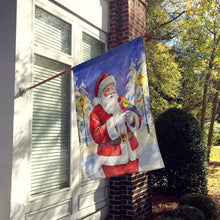 Load image into Gallery viewer, Eastern Rosella with Santa Claus House Flag