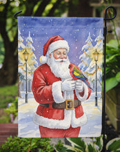 Load image into Gallery viewer, Eastern Rosella with Santa Claus Garden Flag