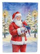Load image into Gallery viewer, Female Eclectus with Santa Claus House Flag