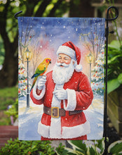 Load image into Gallery viewer, Jenday Conure with Santa Claus Garden Flag