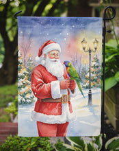 Load image into Gallery viewer, Lorikeet with Santa Claus Garden Flag