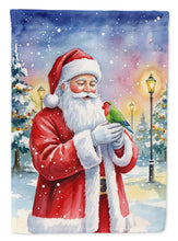 Load image into Gallery viewer, Lovebird with Santa Claus House Flag