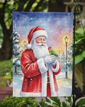 Load image into Gallery viewer, Lovebird with Santa Claus Garden Flag