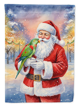 Load image into Gallery viewer, Male Eclectus with Santa Claus House Flag