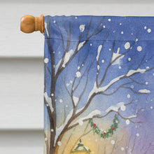 Load image into Gallery viewer, Mallard with Santa Claus House Flag