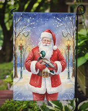 Load image into Gallery viewer, Mallard with Santa Claus Garden Flag
