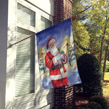 Load image into Gallery viewer, Meyer�s Parrot with Santa Claus House Flag