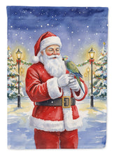 Load image into Gallery viewer, Meyer�s Parrot with Santa Claus House Flag
