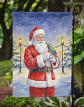 Load image into Gallery viewer, Meyer�s Parrot with Santa Claus Garden Flag
