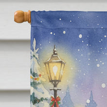 Load image into Gallery viewer, Peacock with Santa Claus House Flag
