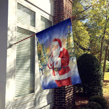 Load image into Gallery viewer, Society Finch with Santa Claus House Flag