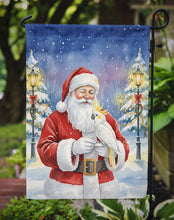Load image into Gallery viewer, Sulphur Crested Cockatoo with Santa Claus Garden Flag