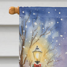 Load image into Gallery viewer, Swan with Santa Claus House Flag