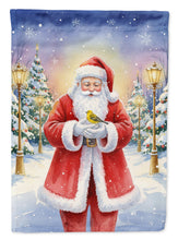 Load image into Gallery viewer, Yellowhammer with Santa Claus Garden Flag
