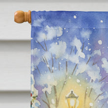 Load image into Gallery viewer, Yellow Naped Amazon with Santa Claus House Flag