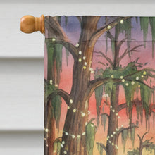 Load image into Gallery viewer, Cajun Santa Claus with Crawfish Christmas House Flag
