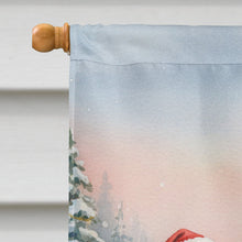 Load image into Gallery viewer, Fishing Santa Claus with Bluegill Christmas House Flag