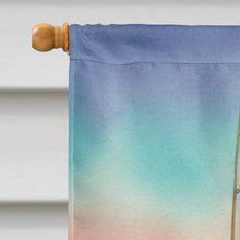 Load image into Gallery viewer, Fishing Santa Claus with Speckled Trout Christmas House Flag