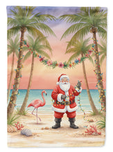 Load image into Gallery viewer, Santa Claus Decorating Palm Tree Christmas House Flag