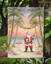 Load image into Gallery viewer, Santa Claus Decorating Palm Tree Christmas Garden Flag