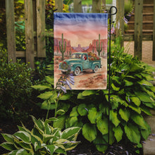 Load image into Gallery viewer, Santa Claus Delivering Gifts in an Old Pickup  Christmas Garden Flag