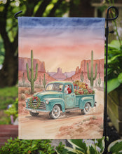 Load image into Gallery viewer, Santa Claus Delivering Gifts in an Old Pickup  Christmas Garden Flag