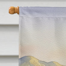 Load image into Gallery viewer, Santa Claus in the Vineyard Christmas House Flag