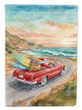 Load image into Gallery viewer, Santa Claus on Route 1 Christmas House Flag