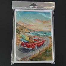Load image into Gallery viewer, Santa Claus on Route 1 Christmas Greeting Cards Pack of 8