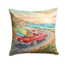 Load image into Gallery viewer, Santa Claus on Route 1 Christmas Throw Pillow